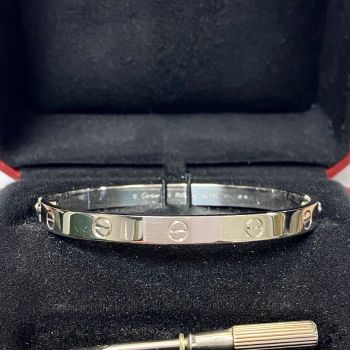 Love bracciale cartier oro bianco misura 19