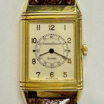 Jaeger lecoultre medio oro giallo 6184 21 carica manuale